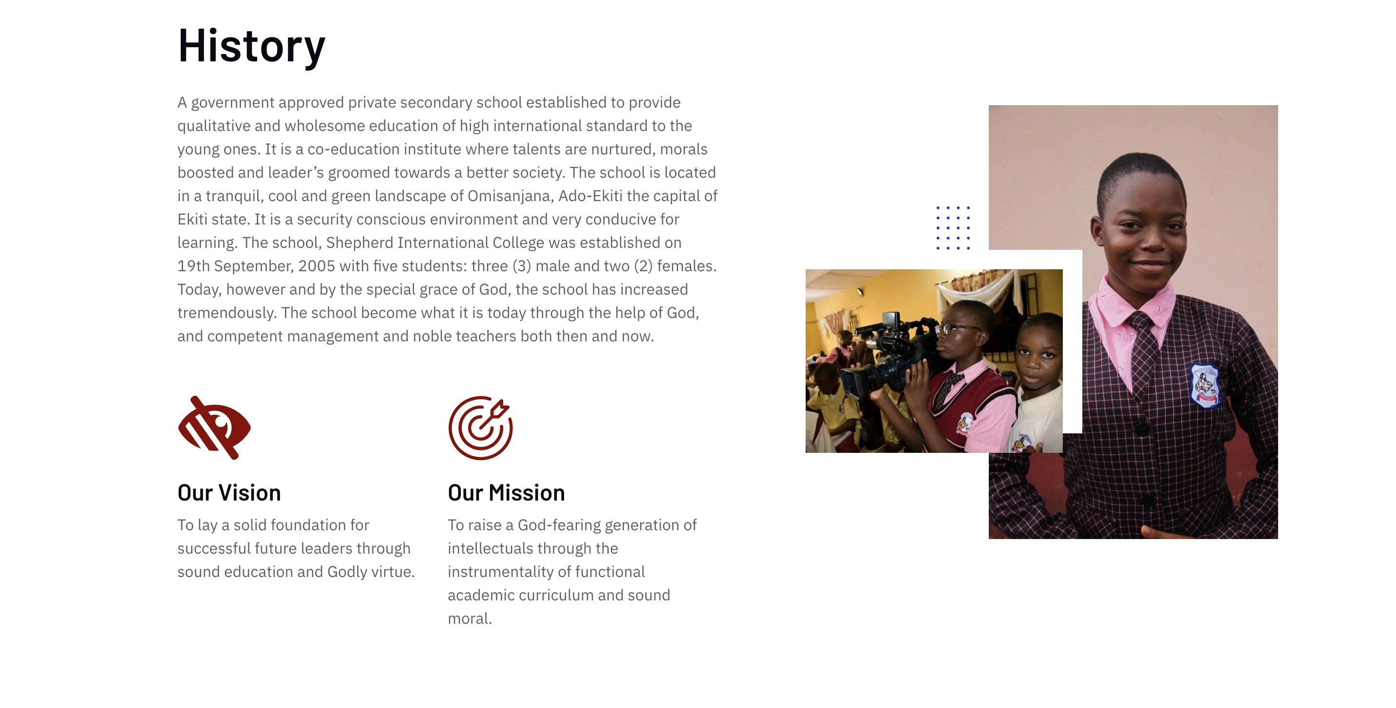 Shepherd International College: Building a Digital Gateway to Academic Excellence with Globalheirs Digital 2 Globalheirs School Website Design