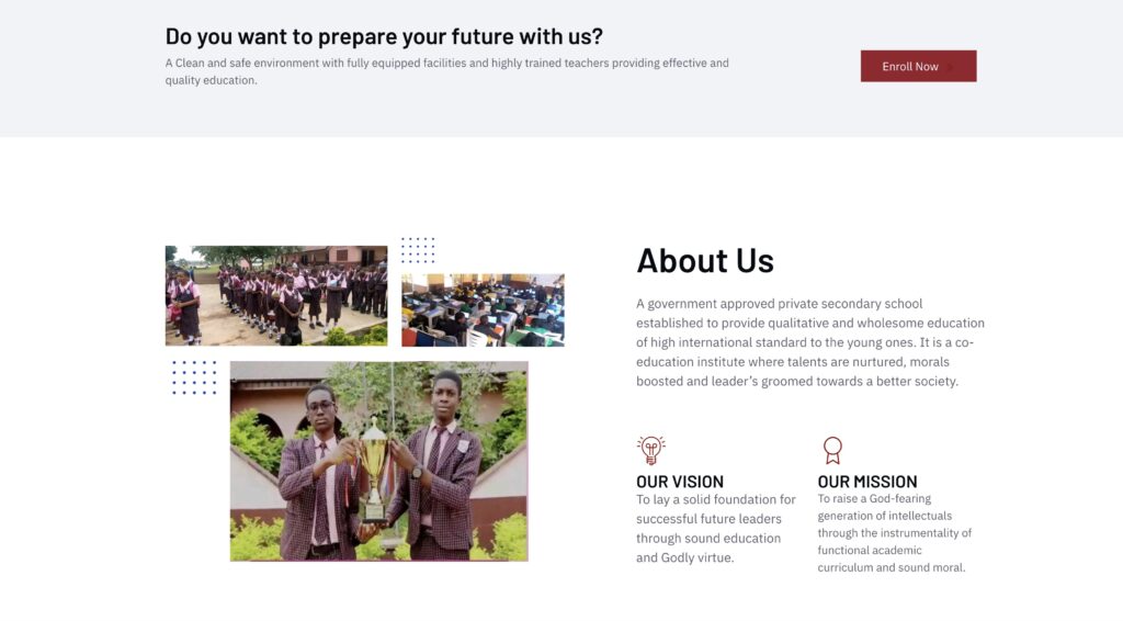 Shepherd International College: Building a Digital Gateway to Academic Excellence with Globalheirs Digital 1 Globalheirs School Website Design